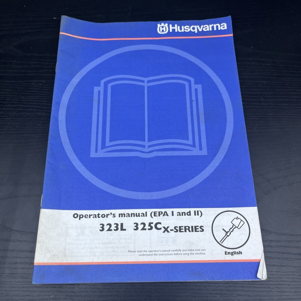 Husqvarna 323L & 325C Operator's Manual OEM Trimmer Owners Guide